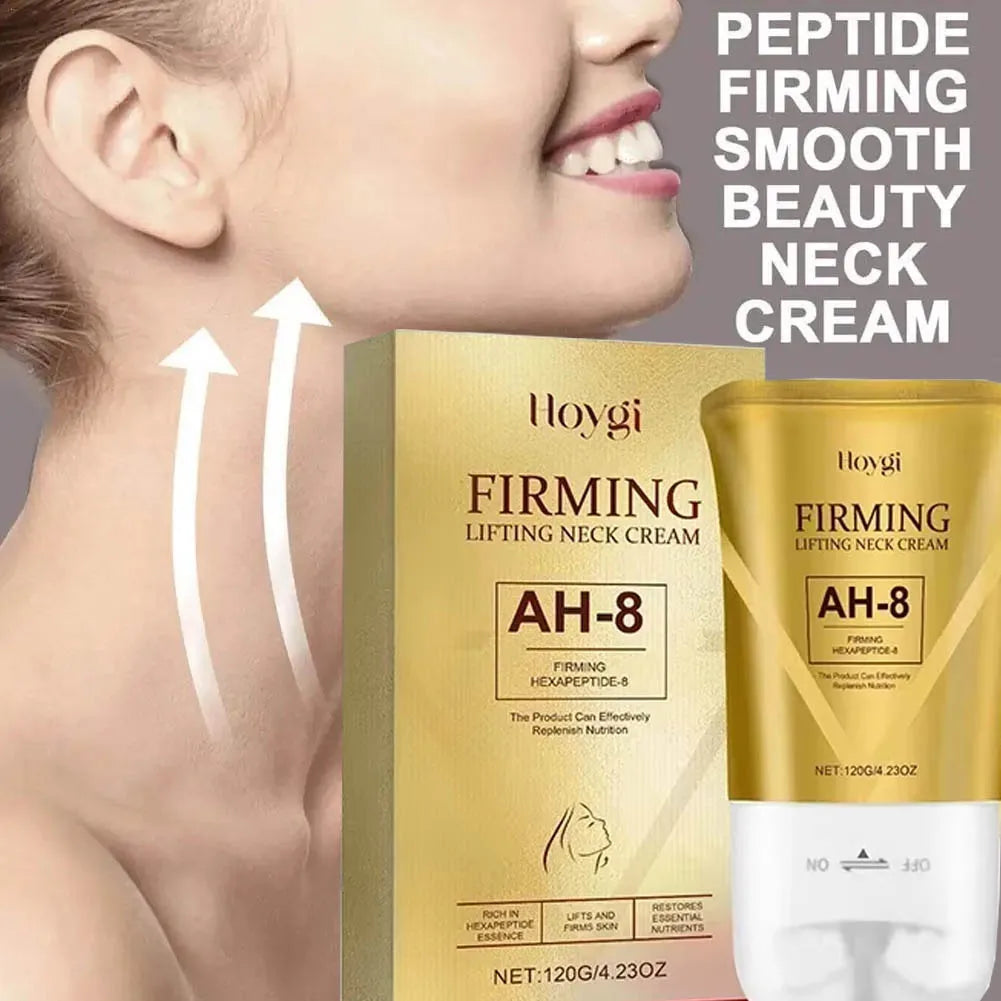 Neck Wrinkle Cream Neck Massage Roller Applicator Whitening Firming Moisturizing Fade Lines Rejuvenation Chin Neck Care Products